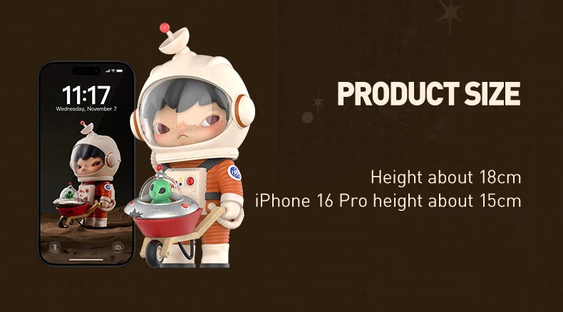 POP MART Hirono Search for Aliens Figurine Limited Edition