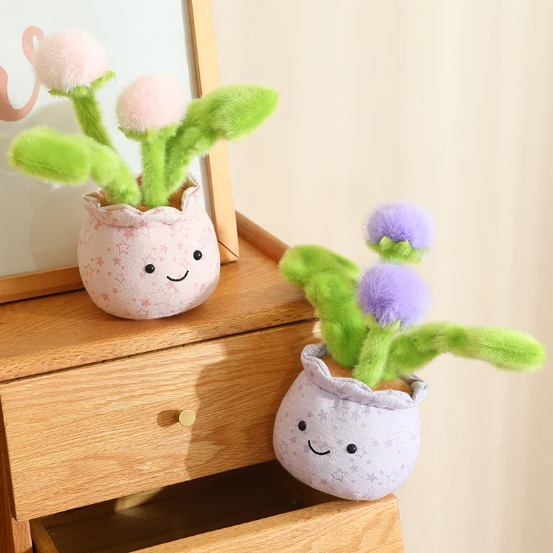 Cute Stuffed Plush Plant Toy Interesting Dandelion Plush image 9