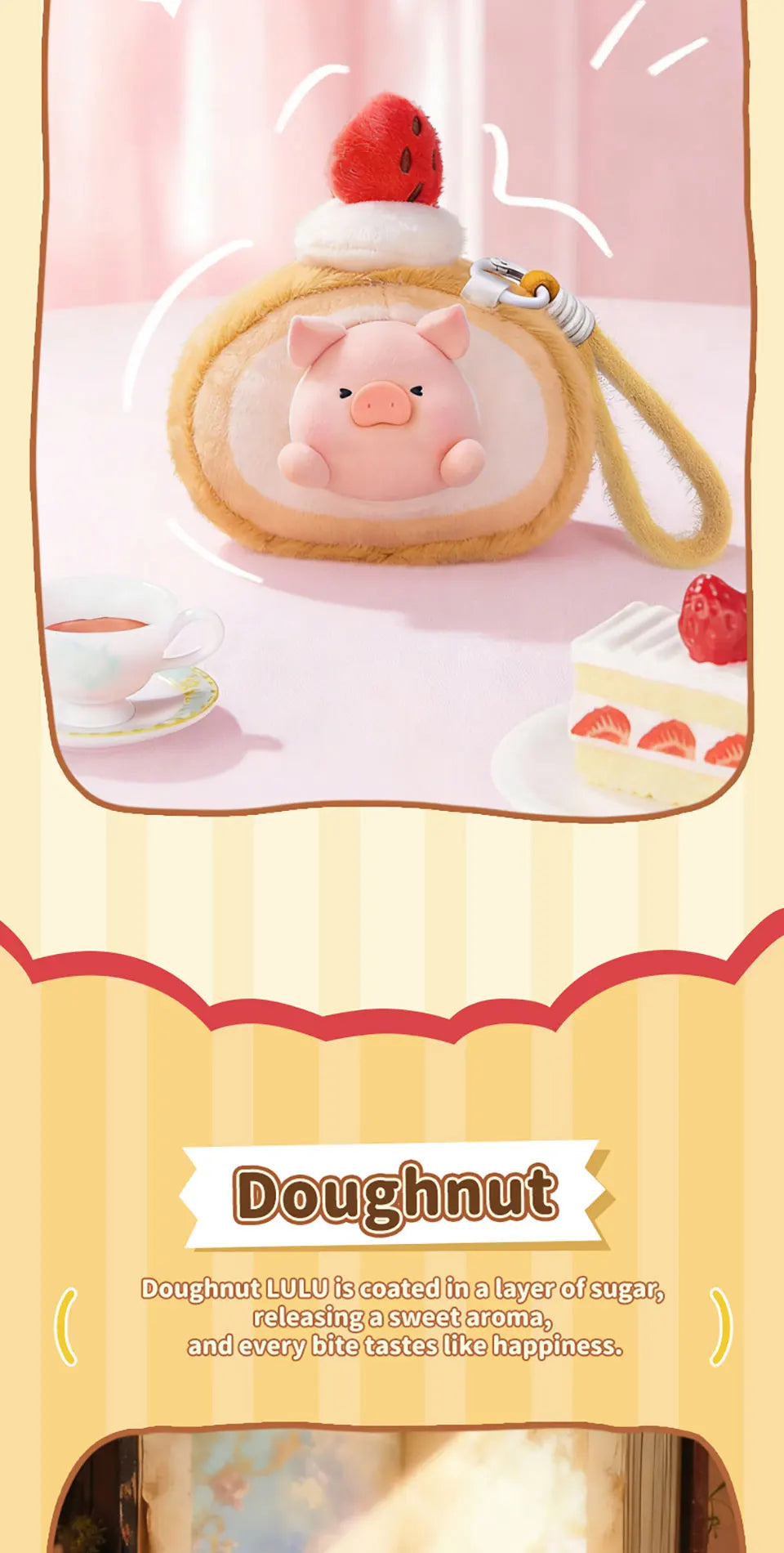 52TOYS Blind Box LULU THE PIGGY Diet Nemesis Plush Keychain image 13