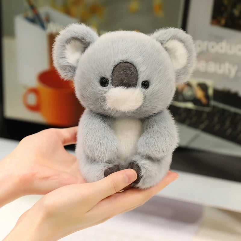 Cute Sitting Animals Plush – Red Panda, Fox, Sloth, Cat, Capybara & Pig