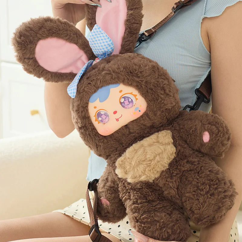 Samuel Cute Pet Backpack 600% Plush Blind Box Figure