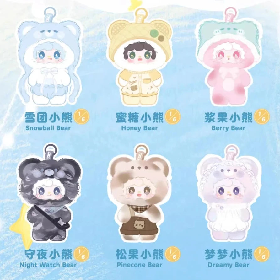 Yooki Bear Hibernation Plan Series Blind Box Plush Figures