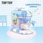 TOPTOY Sanrio Kuromi & My Melody Powder Dream Home Micro Building Blocks