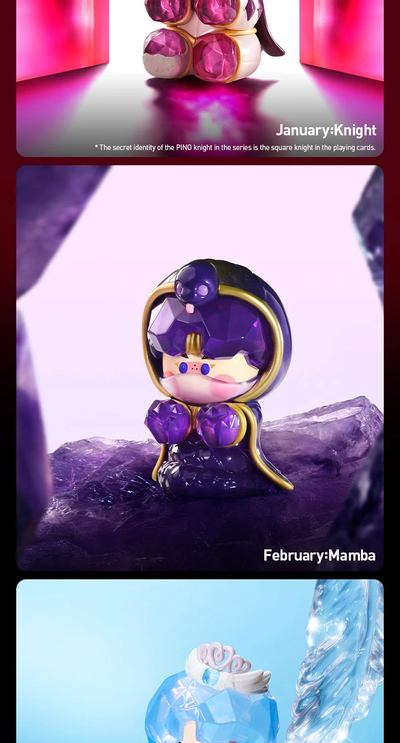 POP MART PINO JELLY Hard & Shiny Series Blind Box Figures