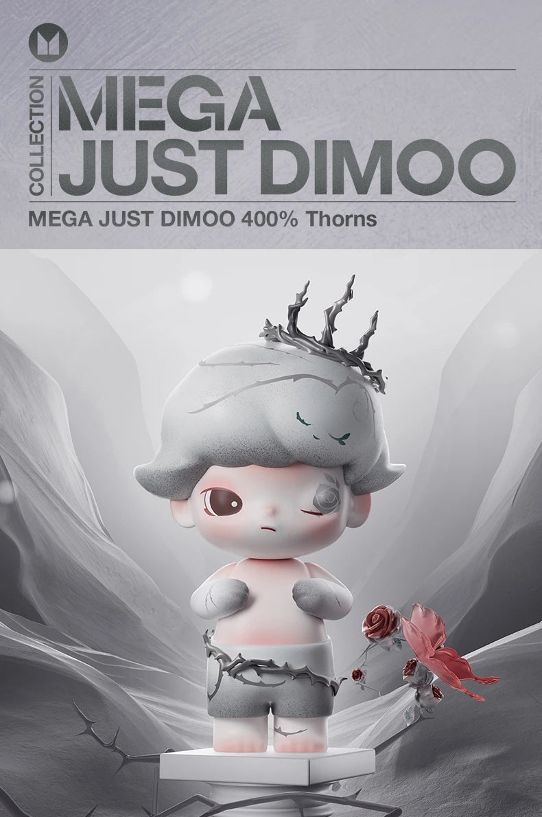POP MART MEGA JUST DIMOO 400% Thorns Limited Figure