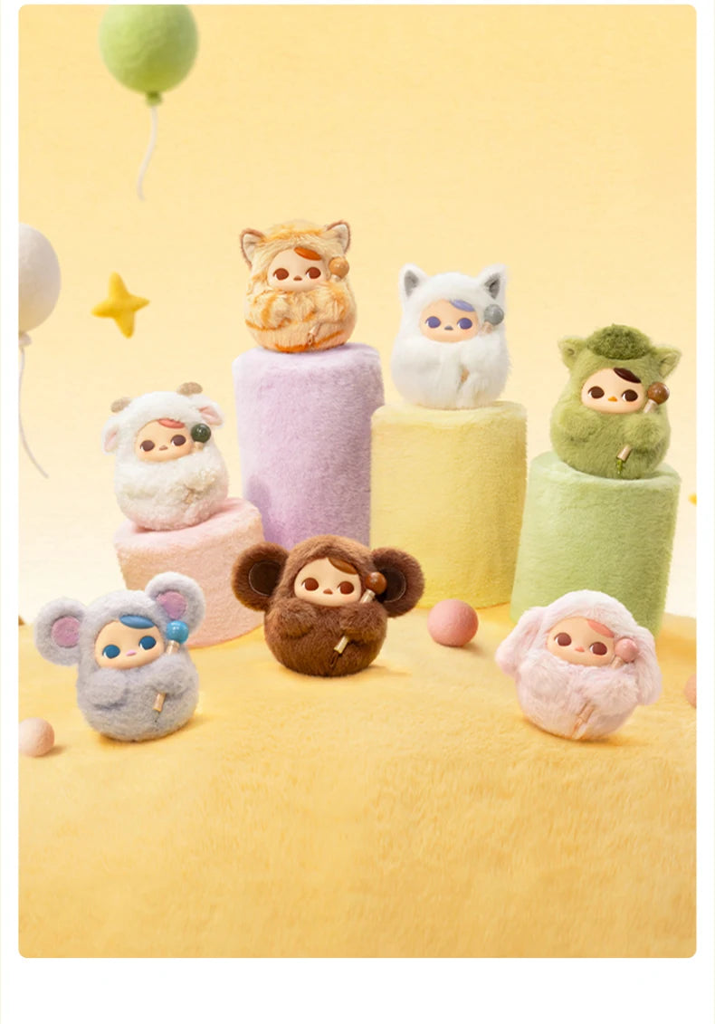 POP MART PUCKY Tap Tap Babies Vinyl Plush Pendant Blind Box