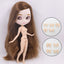 ICY DBS Blyth Doll Carved Lips Face White Skin Joint Body 1/6 BJD image 27