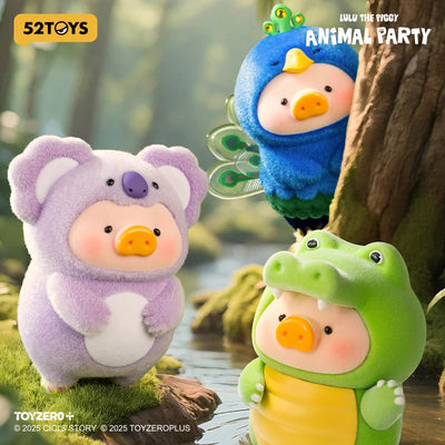 52TOYS Lulu The Piggy Animal Party Blind Box Collectible Figure