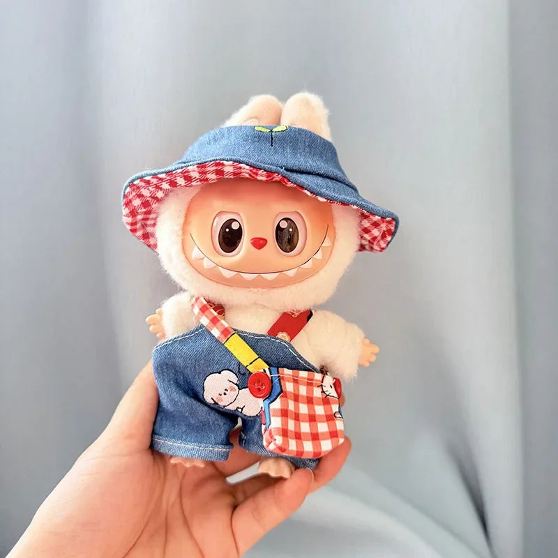 Labubu Apparel V1 V2 V3 Outfit Set Accessories for 15–18 cm Figures