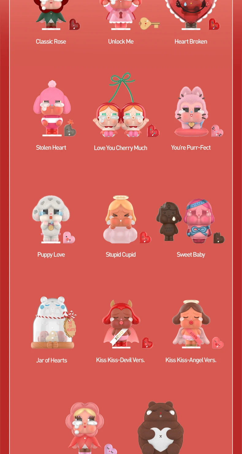 POP MART CRYBABY Crying For Love Series Blind Box Figures (Pre-Order)