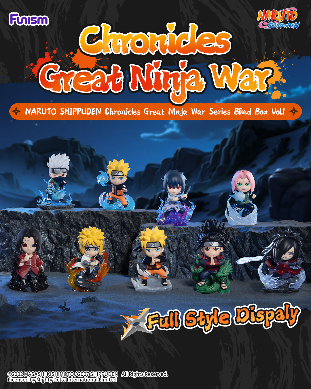 FUNISM Chronicles Great Ninja War Series Blind Box Vol.1 Action Figure image 16