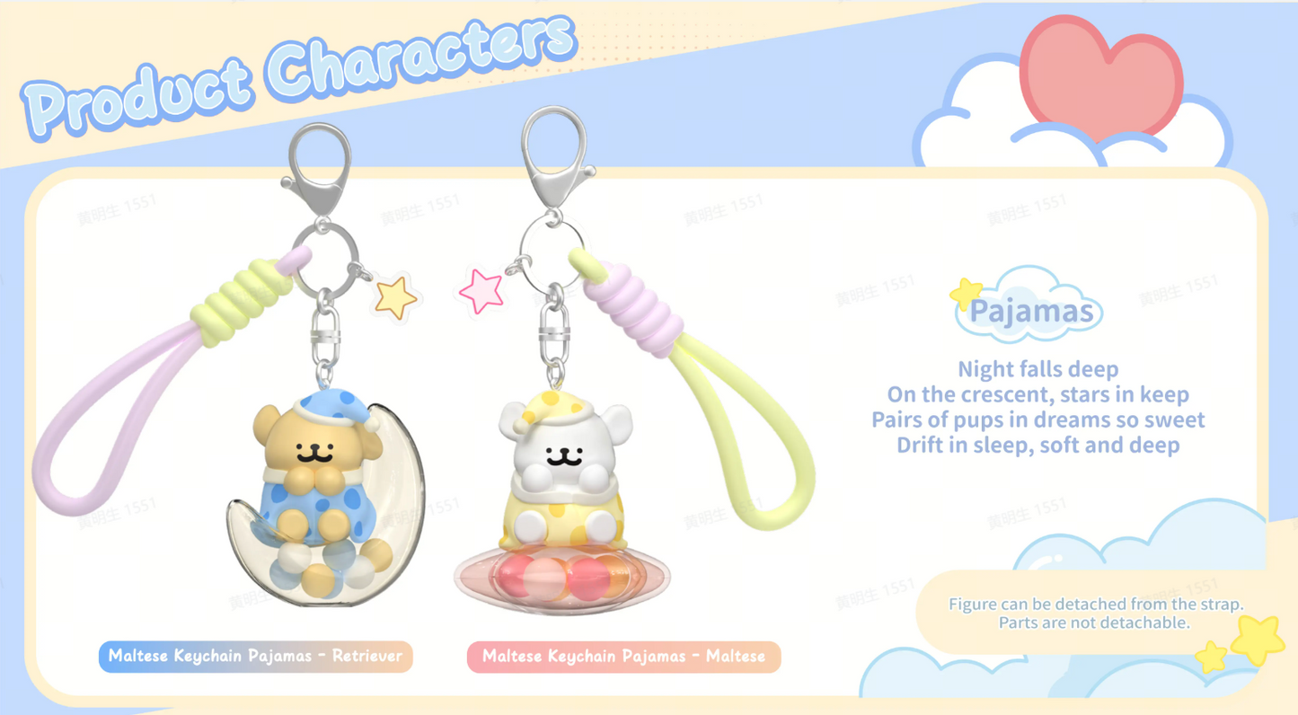 FUNISM Maltese Series Keychain Accessory Season image 10