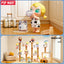 POP MART Baby Molly figure in cow outfit holding milk bottle from Baby Molly & Baby Tabby series